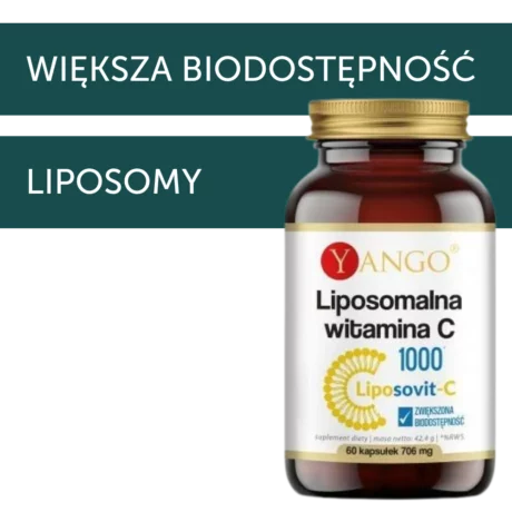 Yango Liposomalna witamina C 60szt